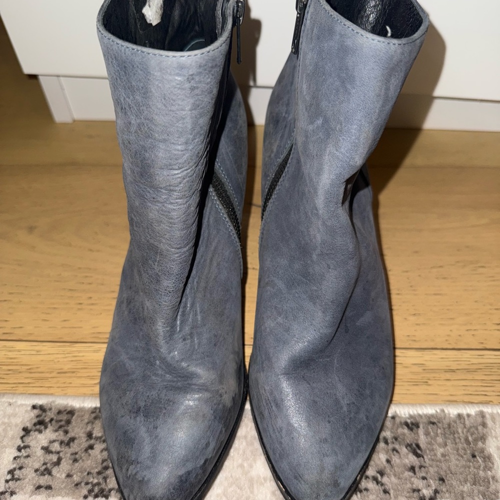 Sol Sana Blue Ankle Boots